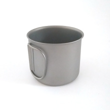 High Quality Travel Titanium Mug With Handle